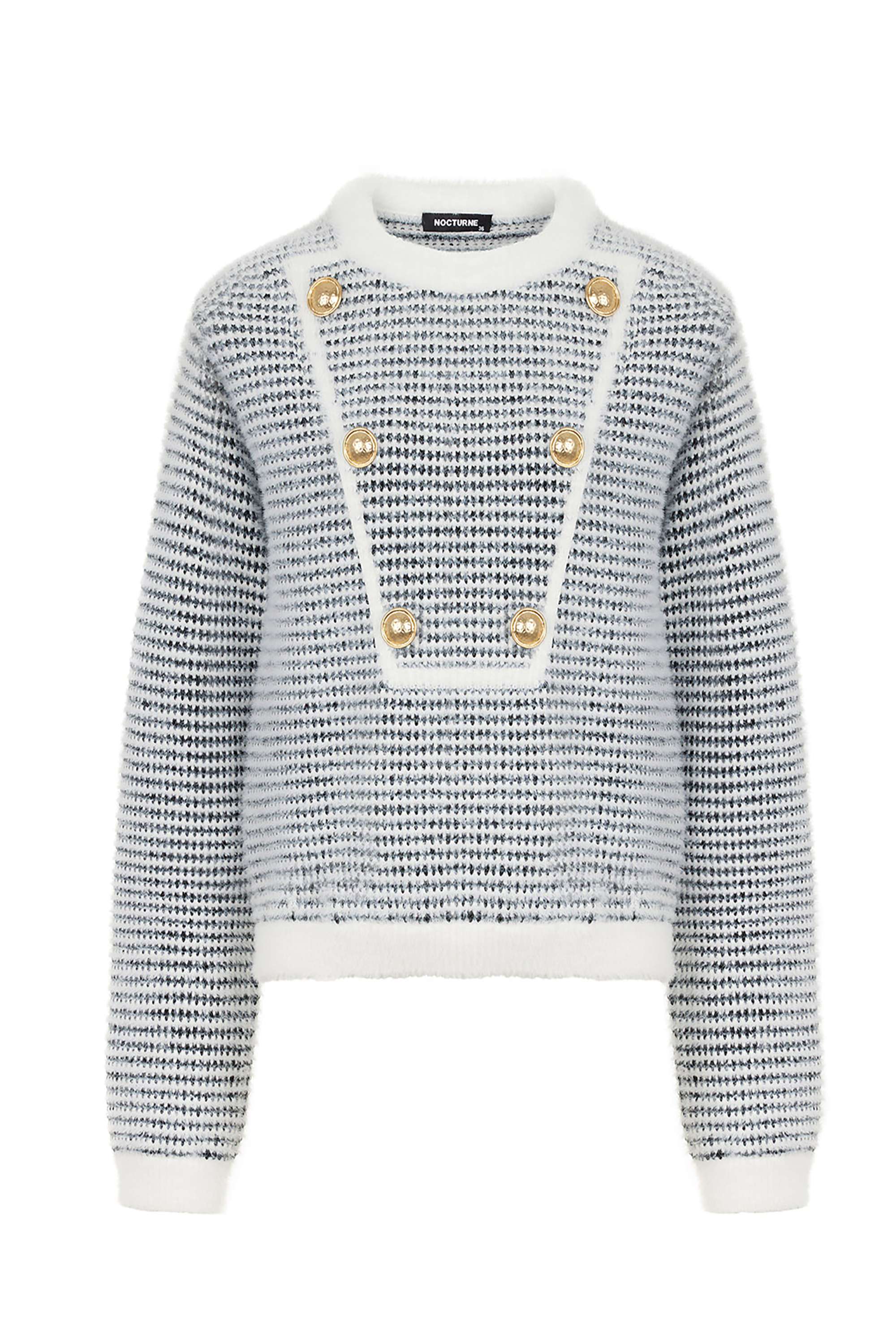 Multi Button Sweater