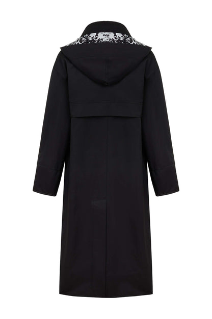 Oversize Hooded Trench Coat