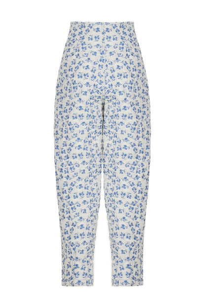 Floral Quilted Pants