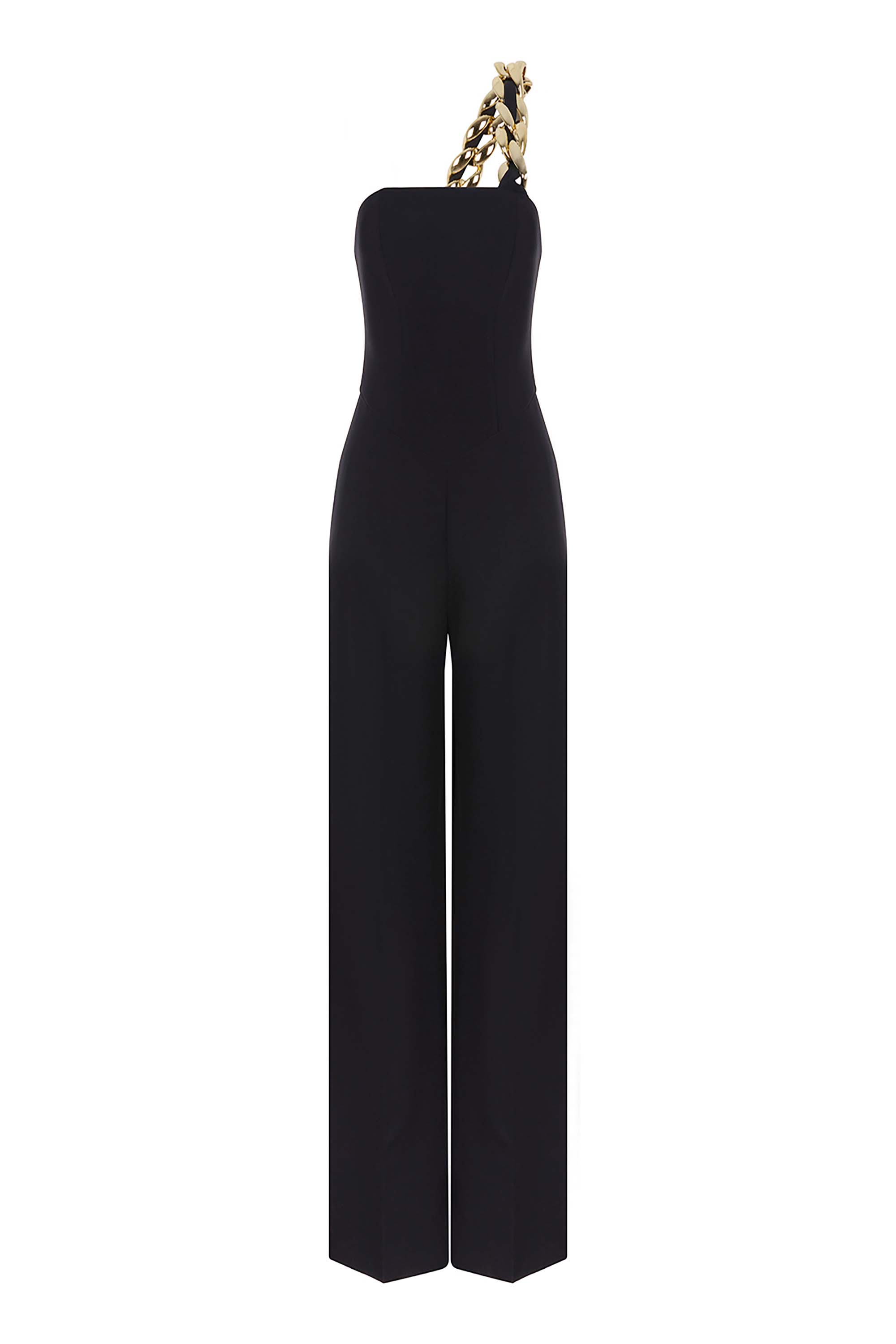 Wide-Leg Chained Jumpsuit