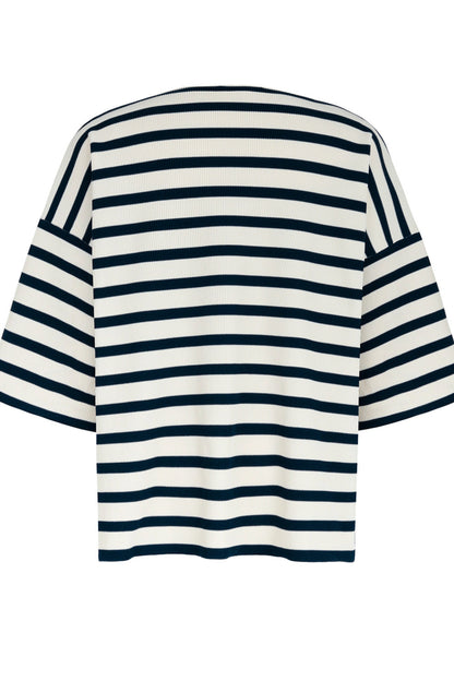 Striped Knitwear Top