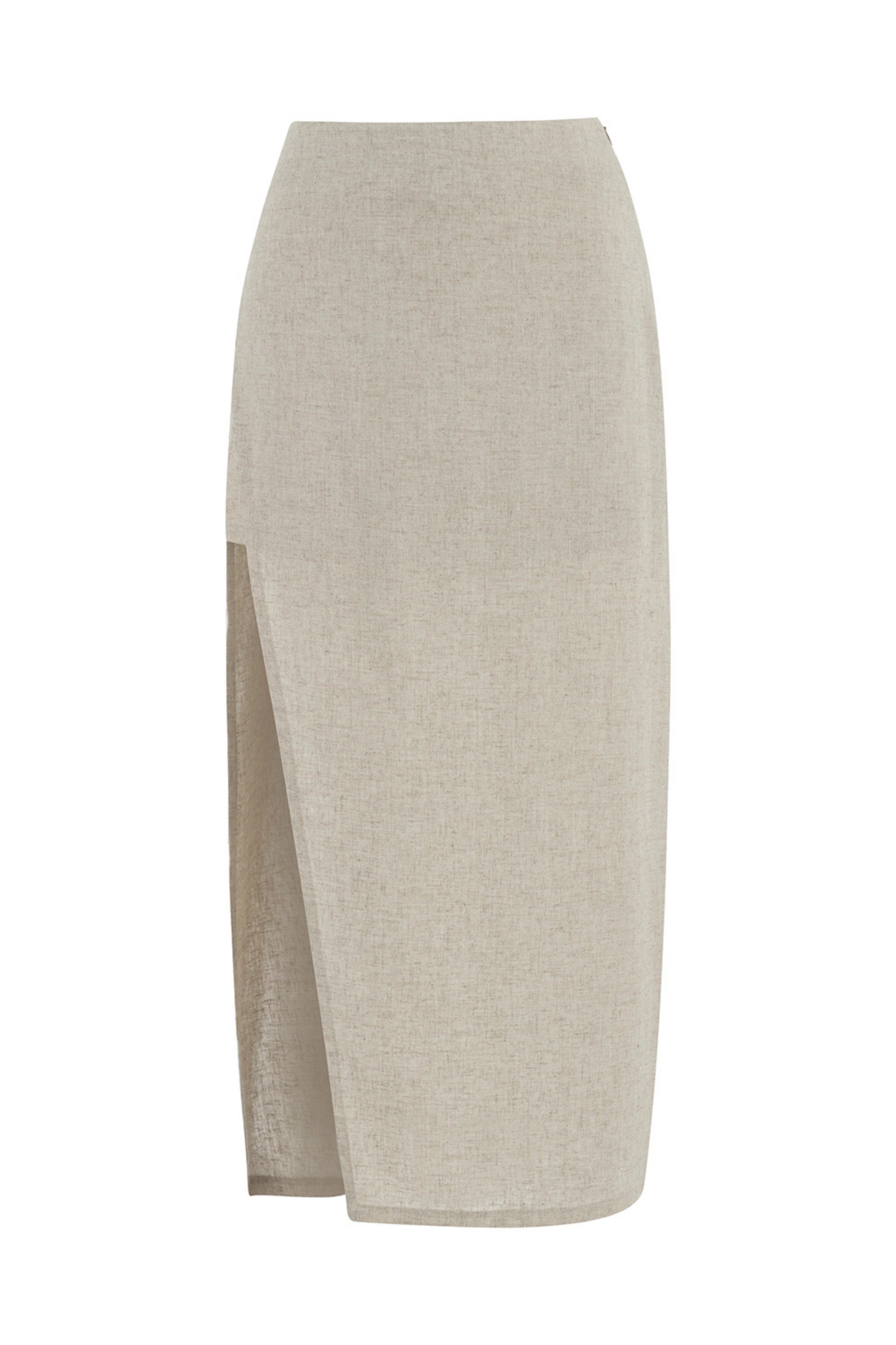 Pencil Skirt with Slit